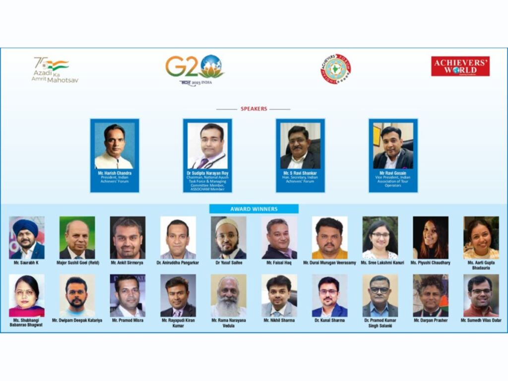 Indian Achievers’ Forum hosted a webinar to discuss the key points about the G20 Presidency