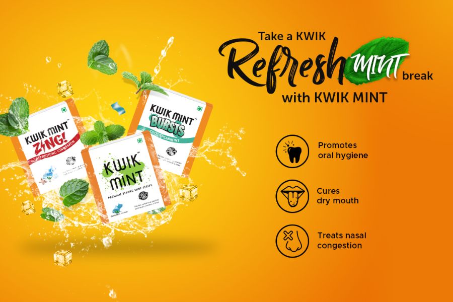 Kwik Mint, the Sugar-Free Mouth Freshener, is Creating Waves in Oral Hygiene