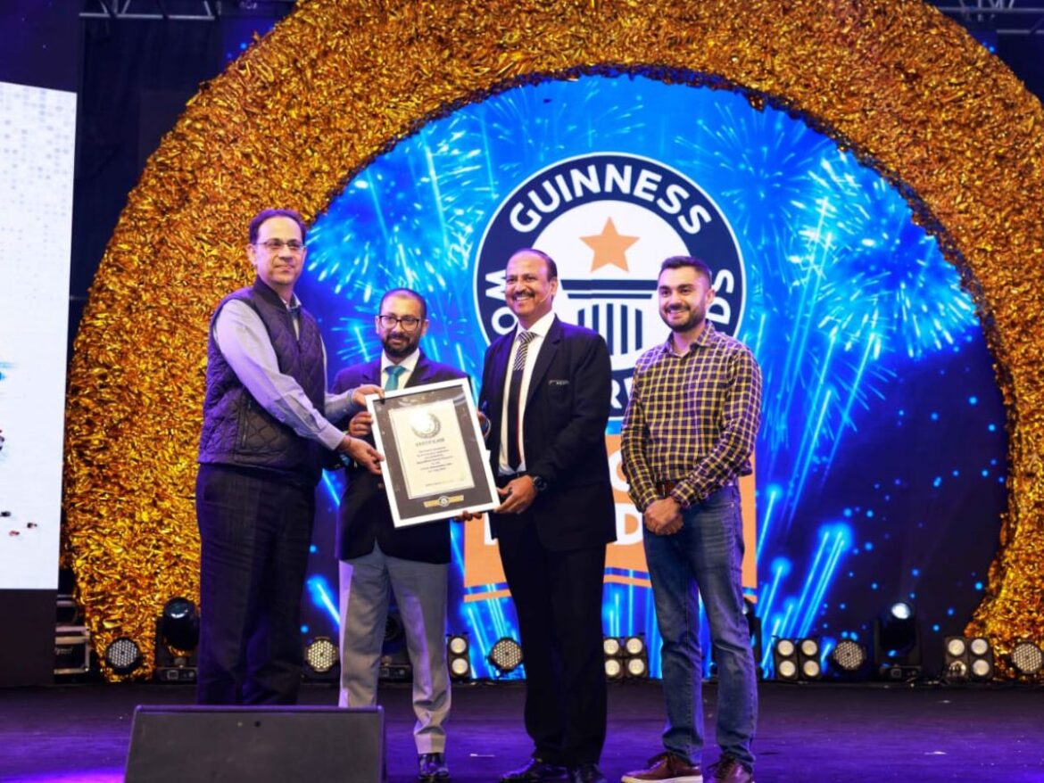 Bajaj Allianz General Insurance Sets GUINNESS WORLD RECORDS ™ title at the General Insurance Festival of India (GIFI)