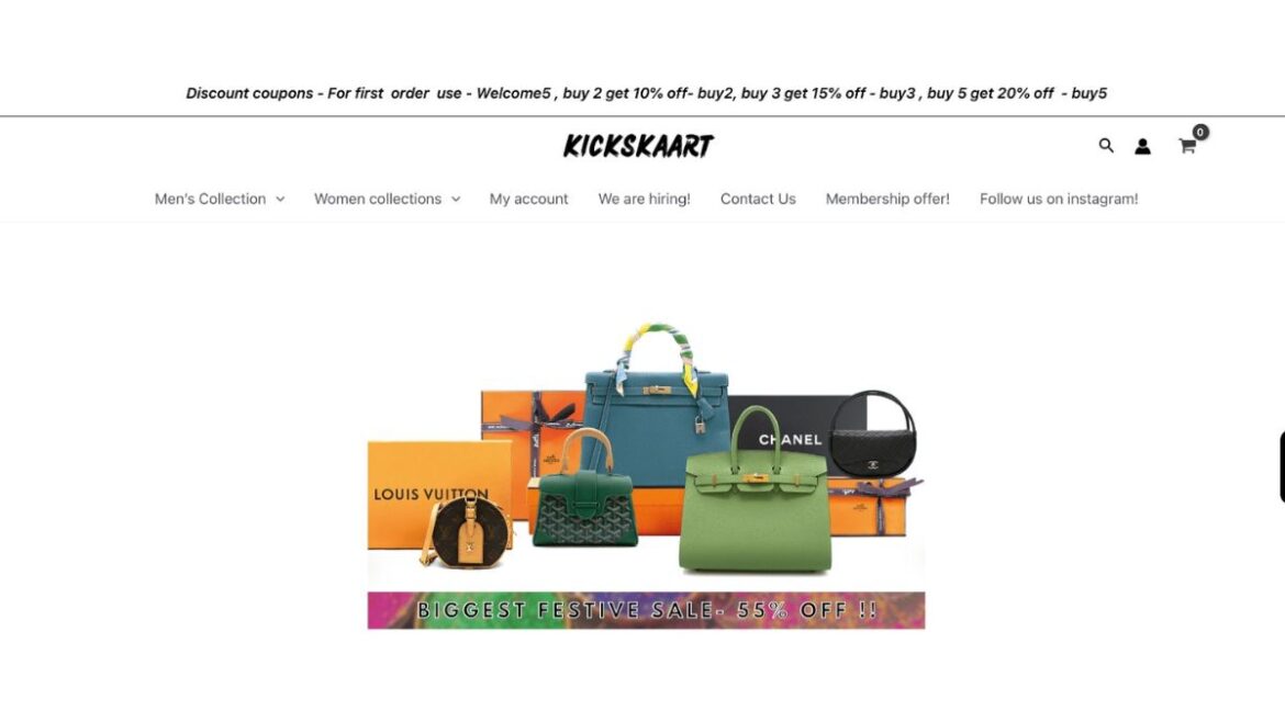 Kickskaart set a new benchmark in the e-commerce industry for shoes and apparel