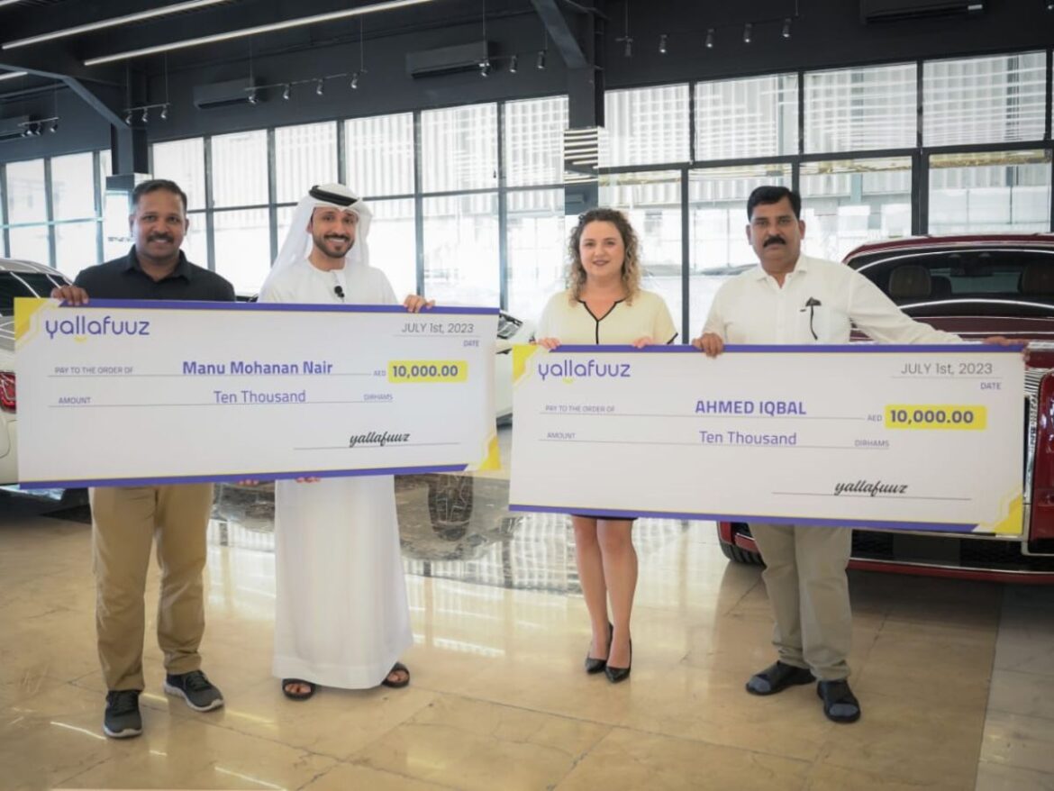 Dubai-based YallaFuuz Prize Draw Success: Two Indians Win Big on Global Initiatives