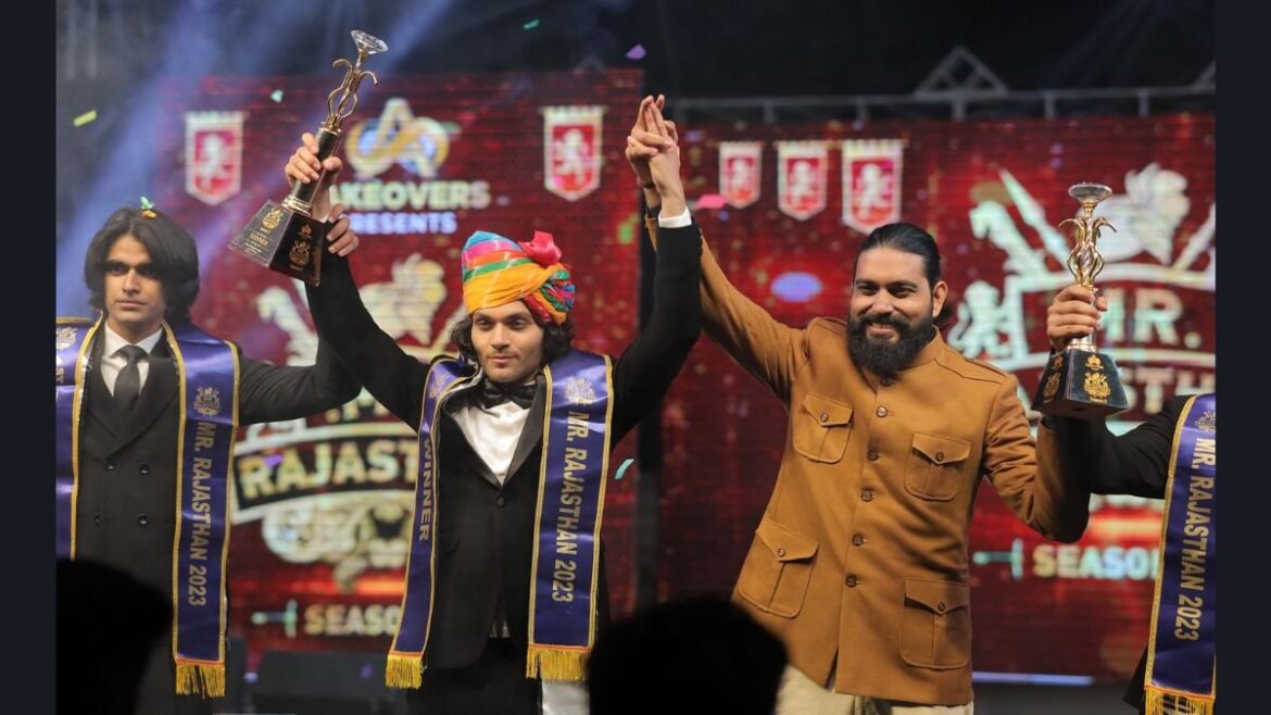 Ansh Walia Triumphs as Mr. Rajasthan 2023, Showcasing Passion and Dedication