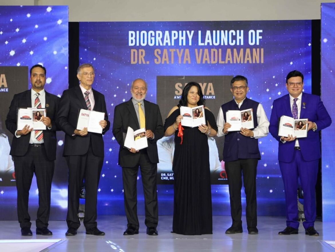 Biography Launch of Dr. Satya Vadlamani during the 22nd Asian Business and Social Forum 2024: Mumbai