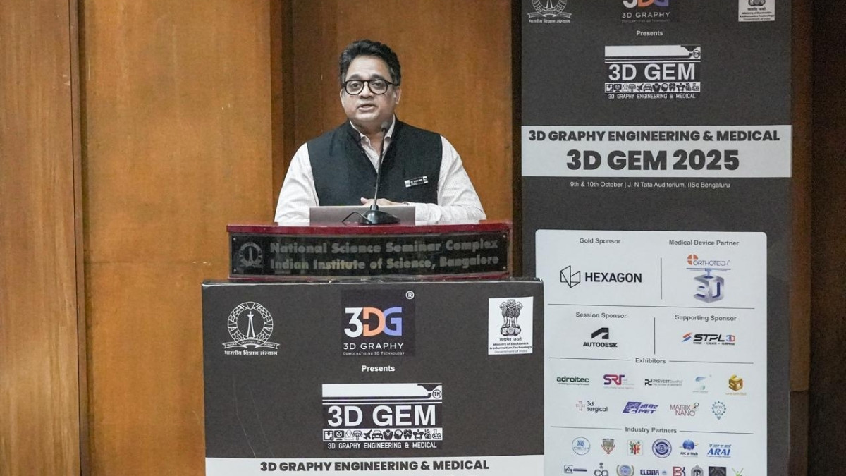 5th Edition of 3D GEM 2025 Showcases India’s Leadership in 3D Printing & 3D Visualisation at IISc Bengaluru 5th Edition of 3D GEM 2025 Showcases India’s Leadership in 3D Printing & 3D Visualisation at IISc Bengaluru